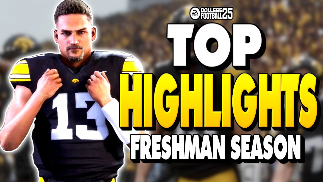 CFB 25 Freshman Season Top Plays That Will Leave You Speechless! - YouTube