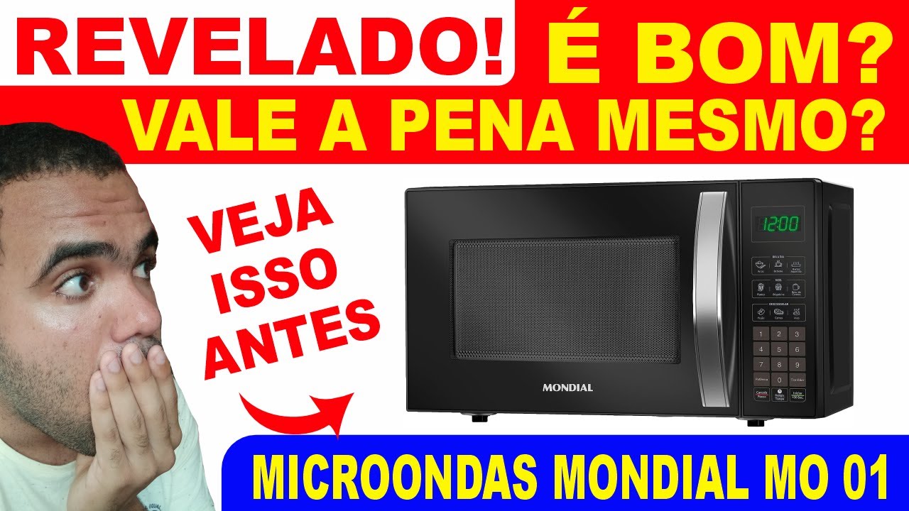 Microondas Mondial é bom? Microondas Mondial MO01 vale a pena