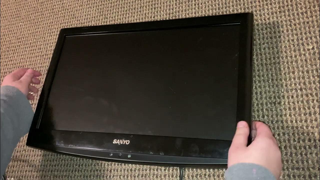 19” Sanyo tv model DP19640 disassembly to access the control boards or
