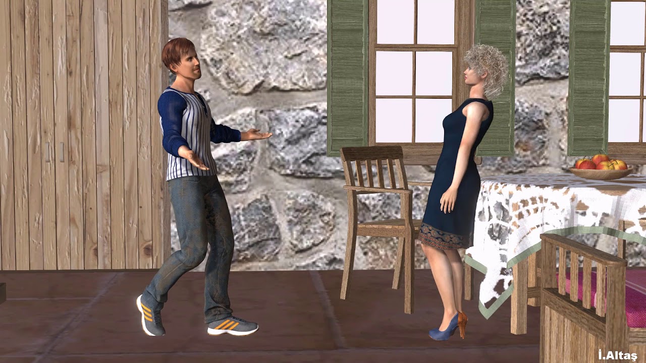 Testy lovers with iclone characters. (Download free characters)