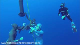 Deepbreathphotography.com - Freediving Blackout Rescue - Markoulias Makis