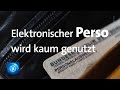 10 jahre elektronischer personalausweis deutsche nutzen digitale funktionen bisher kaum