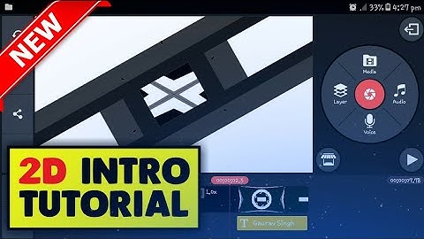 HOW TO MAKE COOL 2D INTRO IN KINEMASTER/ INTRO TUTORIAL ON ANDROID | 2D INTRO TUTORIAL