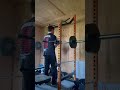 Zercher bulgarian split squat 60kg 2x2