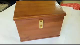 Premium Teak Wood Cash Box Manufacturing #god #cashbox #woodenbox #hosur #krishnagiri @sri3dhub329