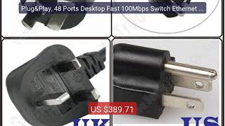 Plug&Play, 48 Ports Desktop Fast 100Mbps Switch Ethernet Network S... — Best Deal 2026 | Shop Now!