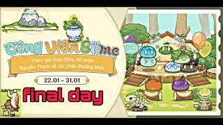 [Genshin impact] Event: Công viên slime - Final Day | Hãy trờ thành người nuôi dưỡng slime