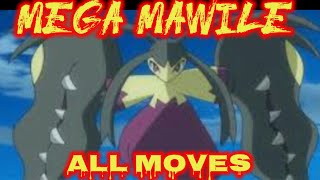 Mega Mawile α|| attacks & moves (Pokemon)