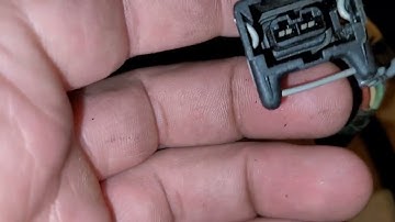 How to depin an EV1 injector plug. LS1 injector connector.