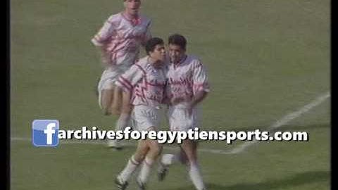 هدف رضا عبدالعال العالمي في مرمي الاهلي - الاهلي 2 الزمالك 1 نهائي كأس مصر 26 يونيو 1992