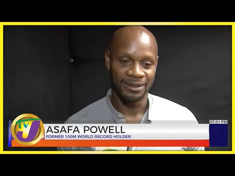 Asafa Powell, Not Retired @TelevisionJamaica