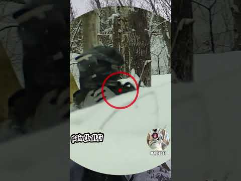 Arctic Paintball - Winter Magfed Paintball #shorts #magfedpaintball #paintball #magfedfi