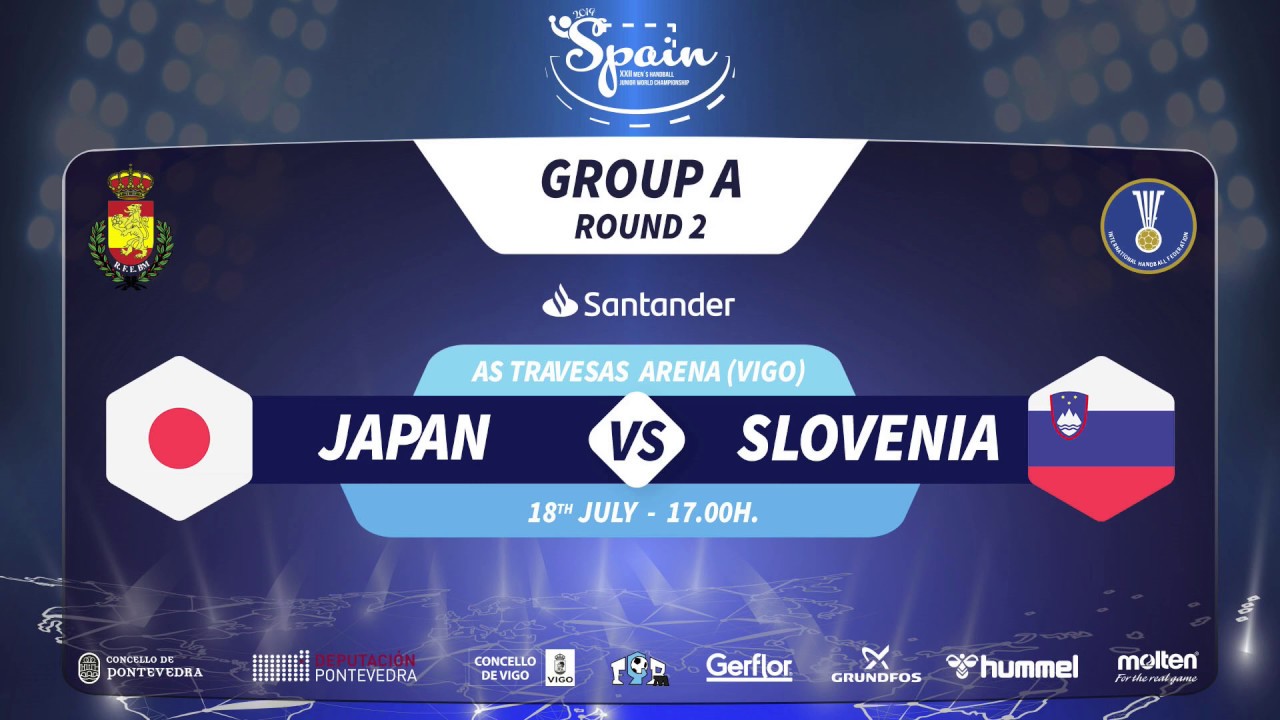 Japan vs Slovenia | Group phase | 2019 IHF Men’s Junior (U21) World Championship