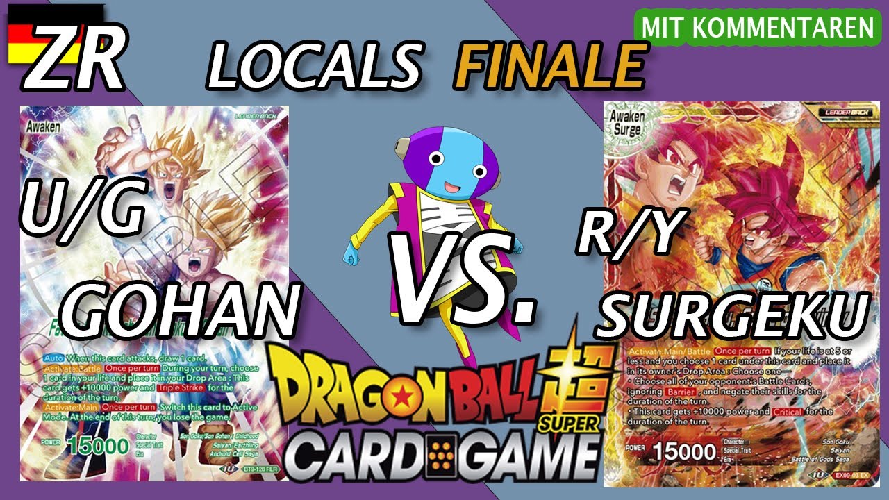 DBSCG LOCALS - FINALE - U/G REWORK GOHAN VS. SURGEKU