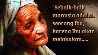 Kata-Kata Sedih Untuk IBU Yang Menyentuh Hati, Bikin Terharu. 😘