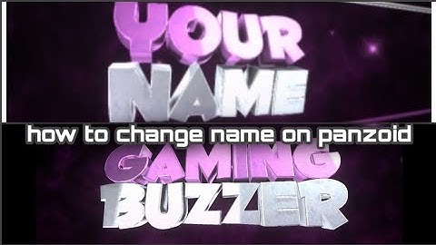 How to change text in panzoid web | how to make 3d gaming intro | free download link