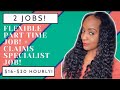 😃 FLEXIBLE PART TIME WORK FROM HOME JOB! + $16-$20 HOURLY CLAIMS ASSOCIATE JOB!