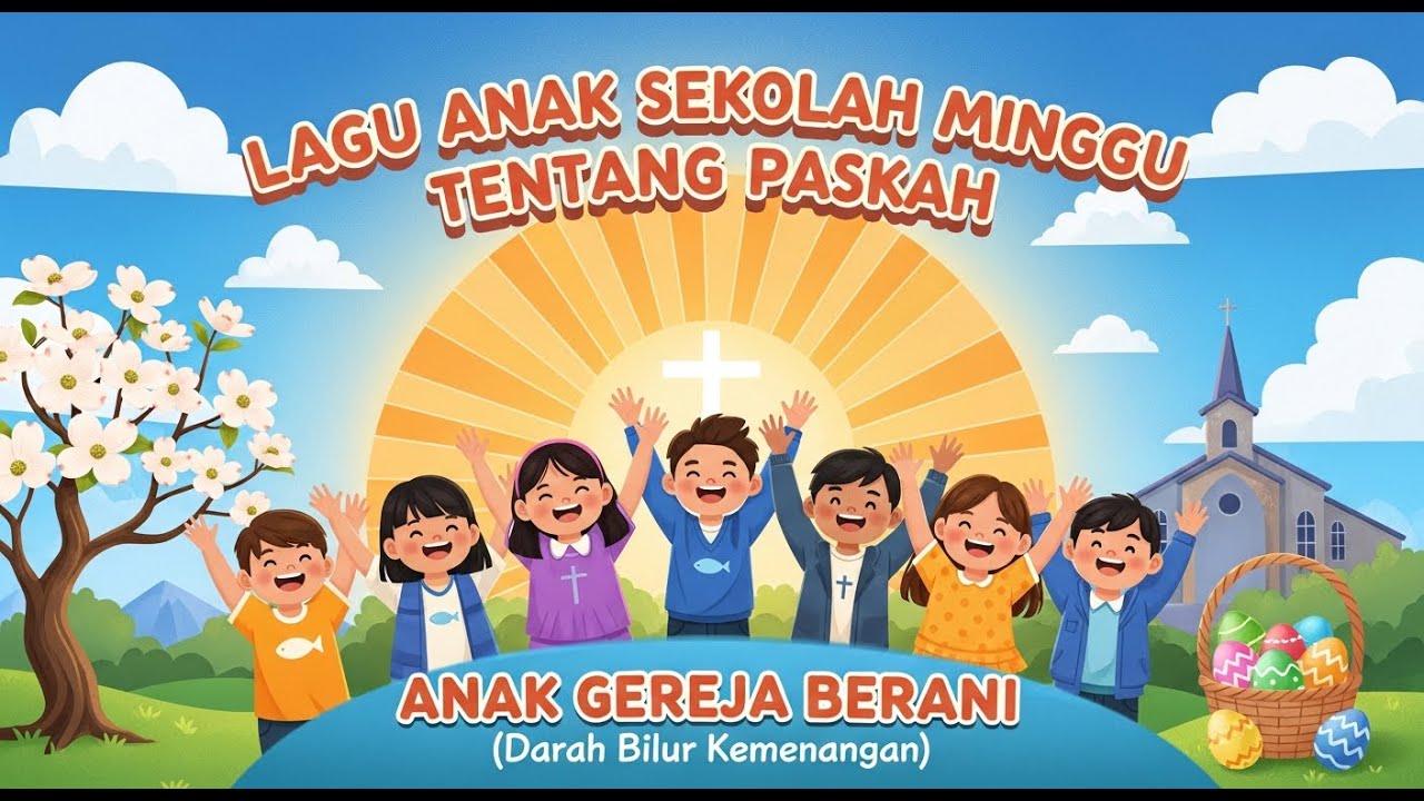 LAGU ROHANI KRISTEN | ANAK GEREJA BERANI - DARAH BILUR KEMENANGAN