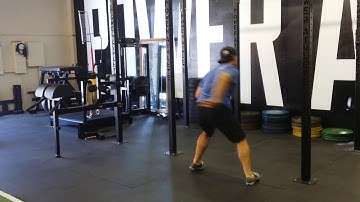 Lateral Step w/ forward rotation to Vertical Jump