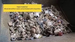 Maximise your recovery of construction and demolition materials with STEINERT sorting solutions