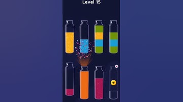 Get Colour- Water Sort Puzzle Gameplay Lvl 15