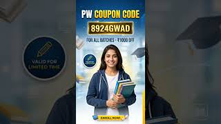 pw coupon code|pw coupon code 1000 Off today|pw coupon code today#pw