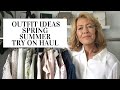 Ten spring summer outfit ideas try on haul  what to wear