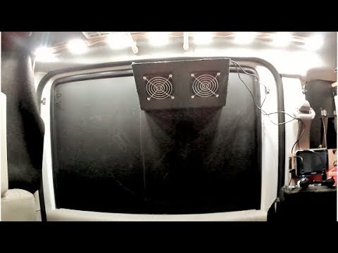 車中泊用 夜でも中が見えない換気扇を作ってみた I Tried Making An In Vehicle Ventilator Anywhere For My Car S Youtube