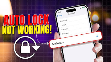 Fix Auto Lock Time Setting Not Working on iPhone | Screen Not Locking Issue
