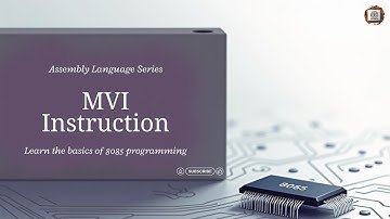MVI Instruction in 8085 Microprocessor | Syntax, Use & Examples Explained
