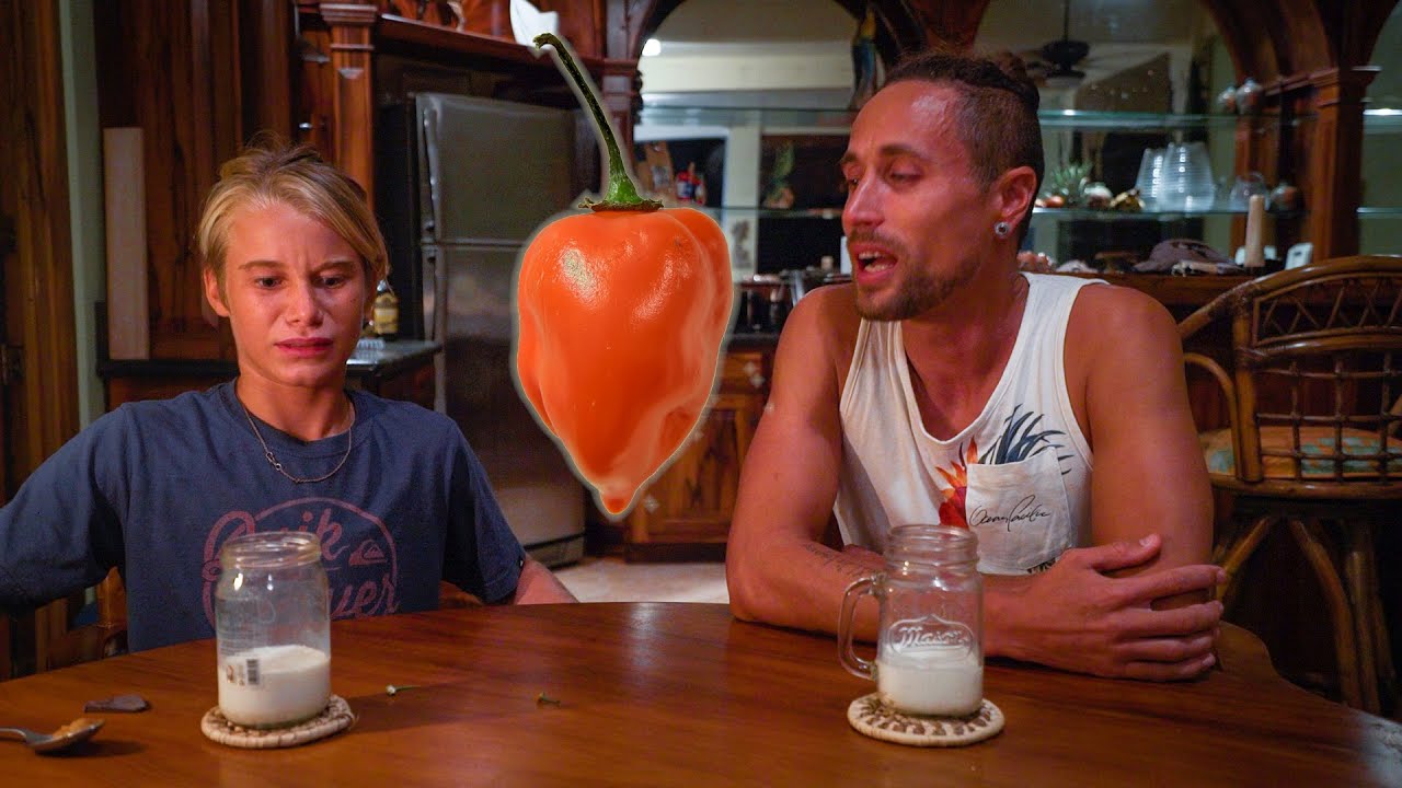HABANERO PEPPER CHALLENGE IN COSTA RICA YouTube