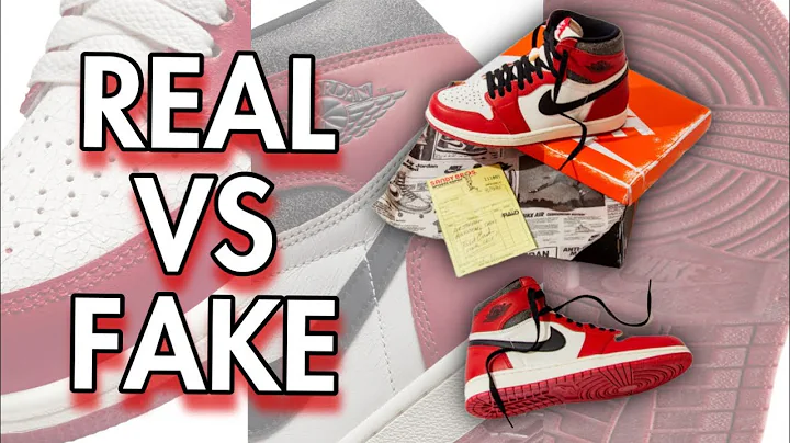 REAL vs FAKE ‘LOST & FOUND’ JORDAN 1