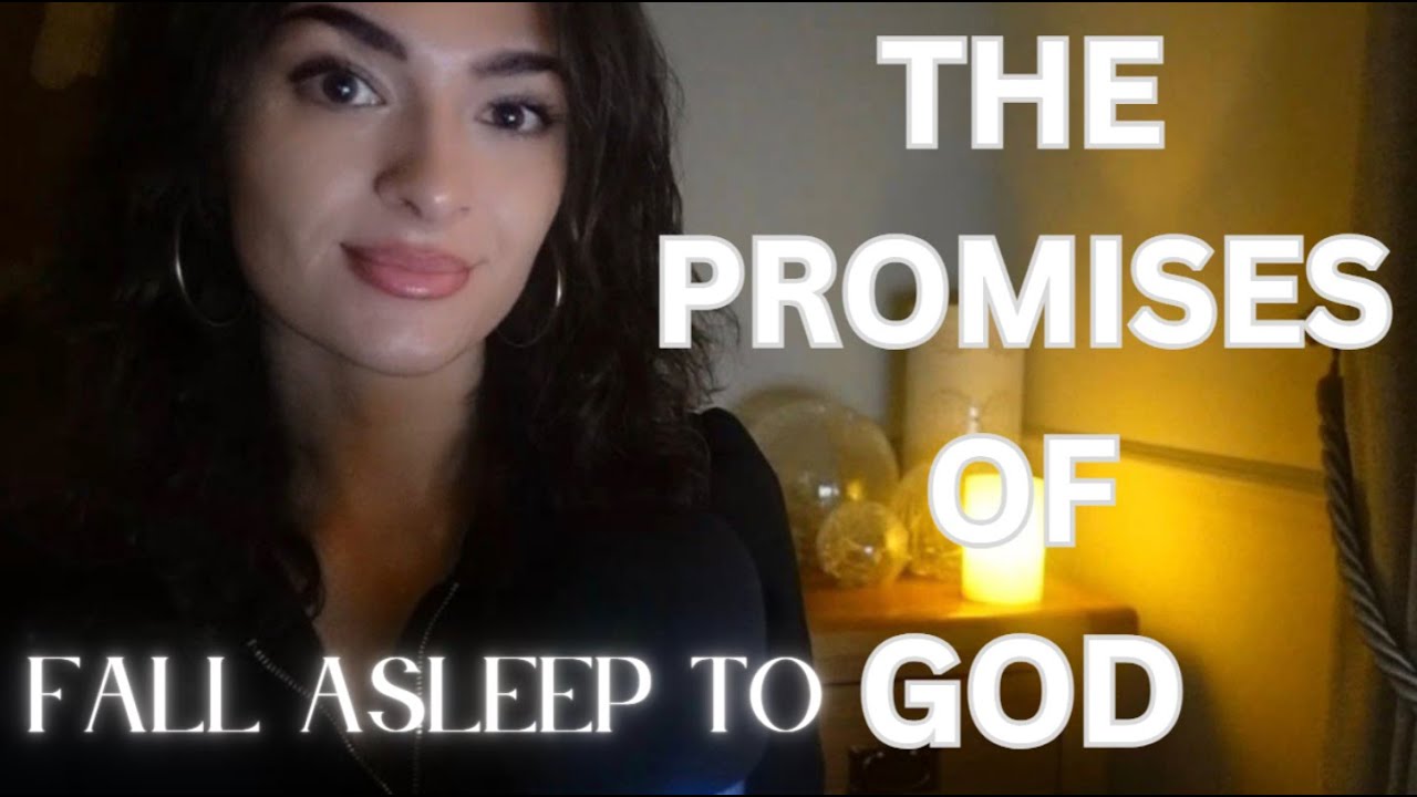 Засыпайте под Божьи обещания | Чтение Библии и царапание микрофона | Расслабляющий христианский ASMR