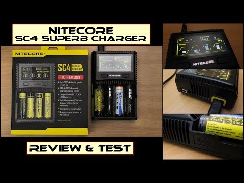 Nitecore SC4 Superb Charger: Review & Test