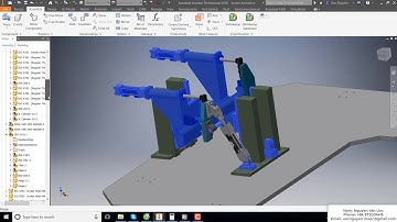 Inventor 2018 - Video 7 Lắp ráp & tạo chuyển động