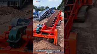 Mining Conveyor Technology: Continuous Sand Transfer with High-Capacity Material Handling #tech