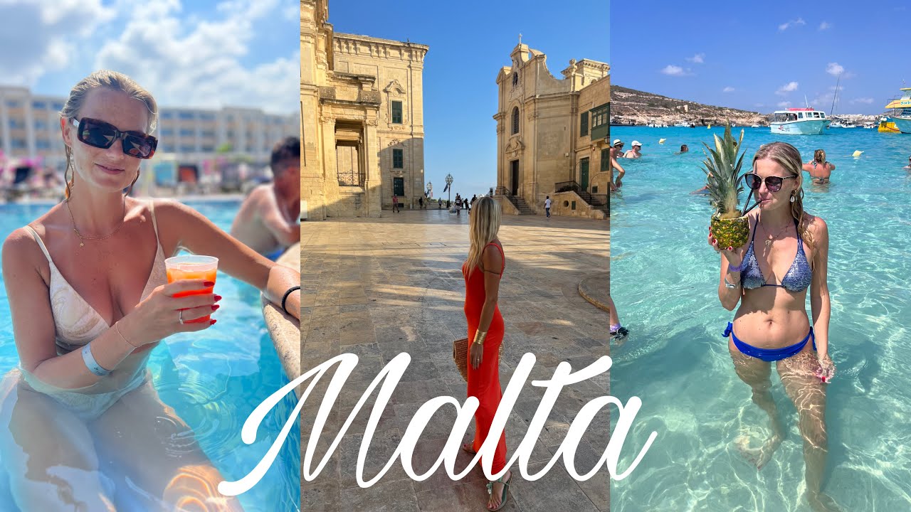 Vlog Malta, atrakcje// Blue Lagoon// Valletta// najpiękniejsze plaże