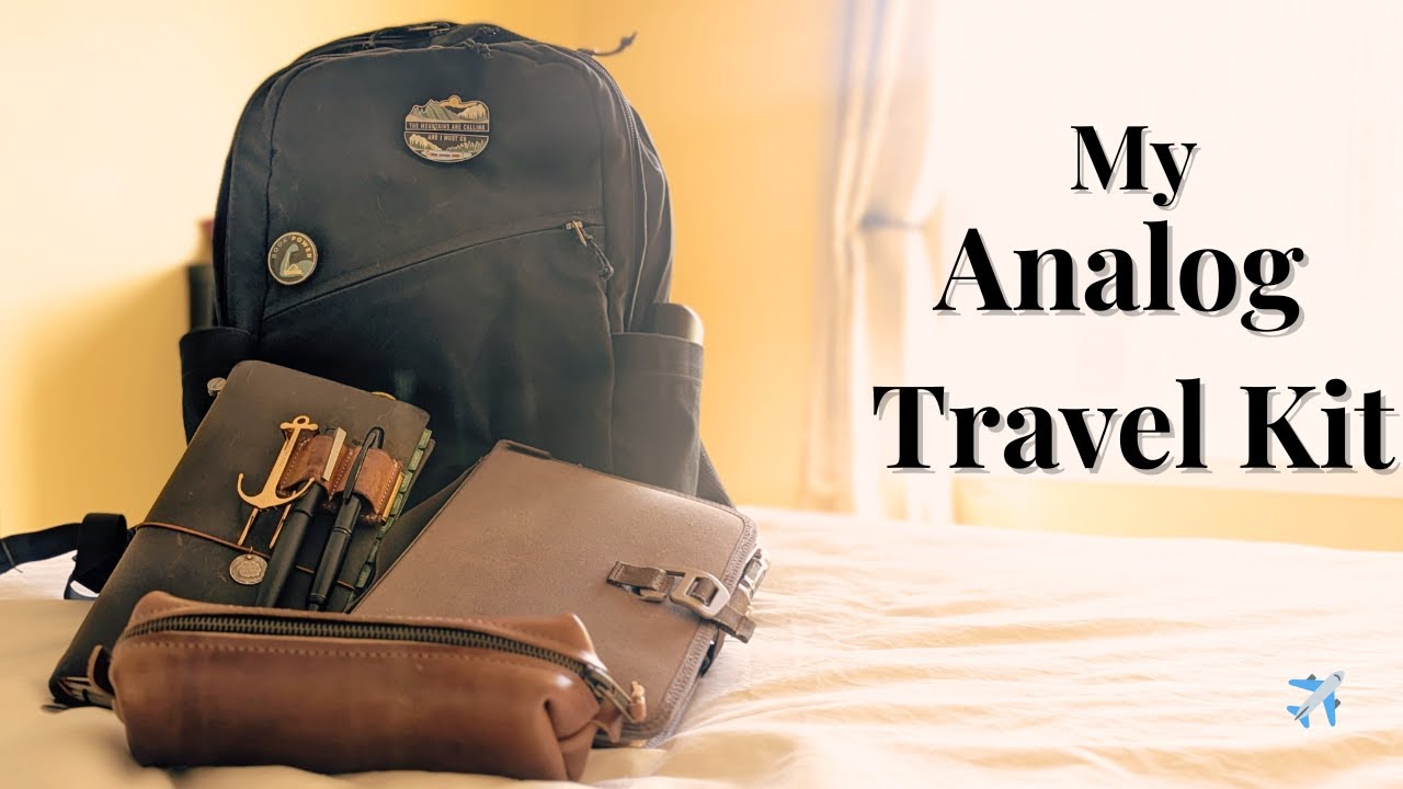 What I Packed for Analog Travel: My Journals, Stationery & Essentials