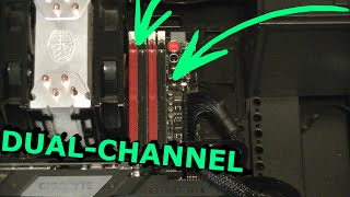 to Make Your RAM Run in Dual-Channel Mode - YouTube