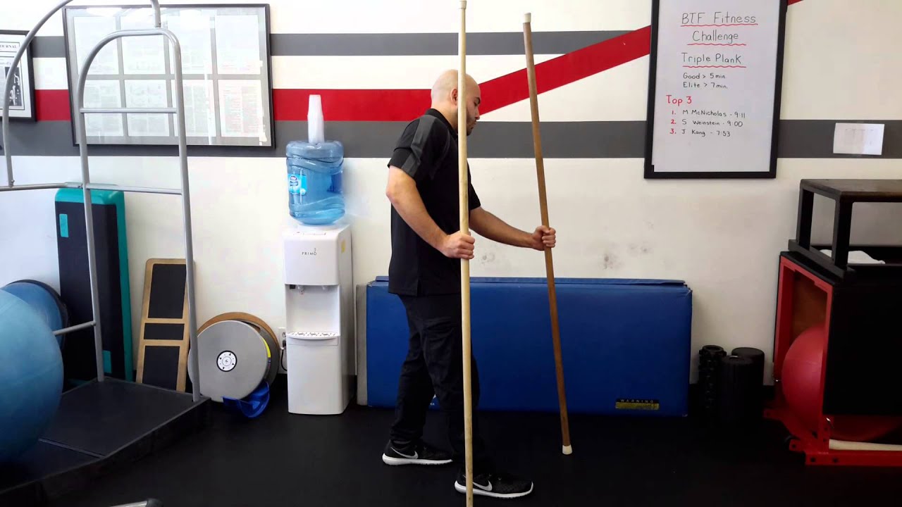Left Stance with Right Trunk Rotation - YouTube