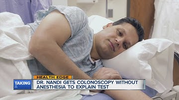 Dr. Nandi gets a colonoscopy
