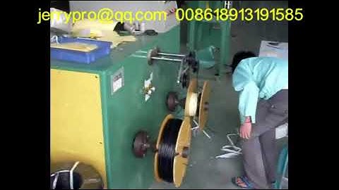 Cable Double bobbin take up / coiling