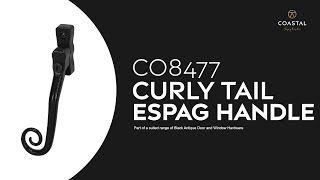 CO8477 Curly Tail Espagnolette Handle | Coastal Group