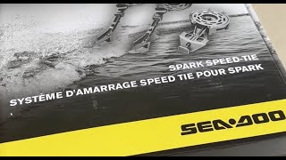 2024 Sea Doo Spark Trixx 3 Up New Speed Tie Install