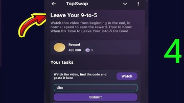 Leave Your 9-to-5 | Tapswap Code | How to Know When It’s Time to Leave Your 9-to-5 for Good