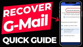 How to Recover Gmail Account? Forgot Password, Do This NOW!