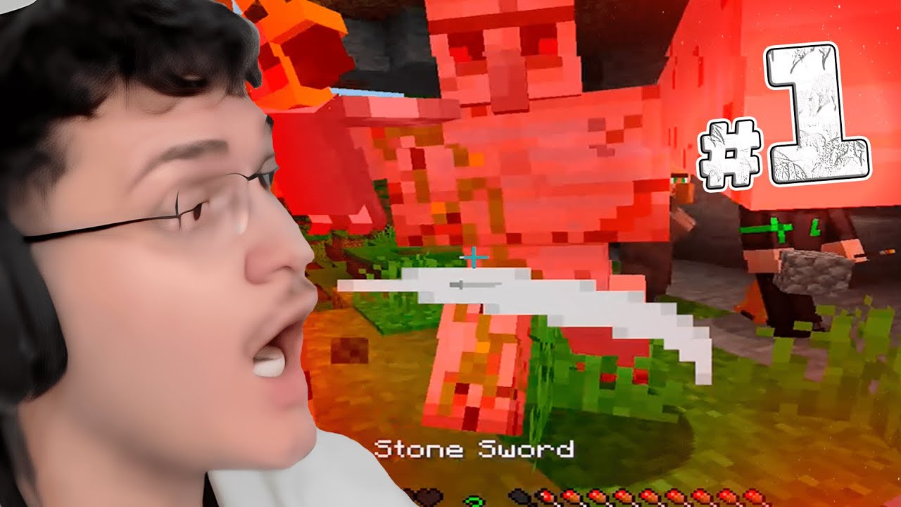 CAIOX E GABE NO MINECRAFT HARDCORE - PARTE 1