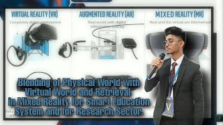 Blending of Physical World with Virtual World & Retrieval in Mixed Reality |  Smart Education System