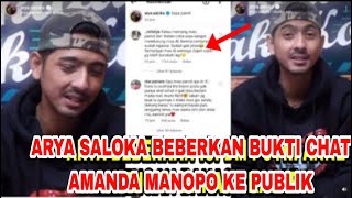 Terbaru 17 mei 2024 || Arya saloka beberkan chat amanda Manopo ke publik