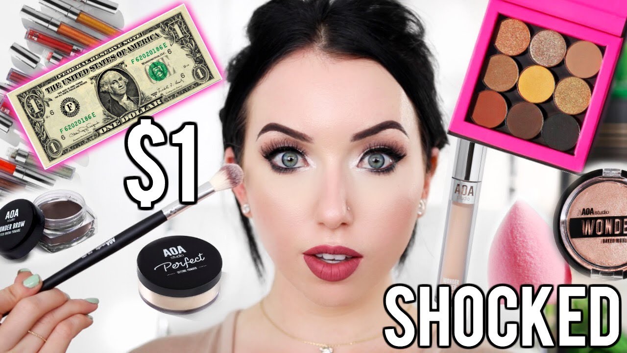 $1 MAKEUP....THAT'S ACTUALLY GOOD! 😱